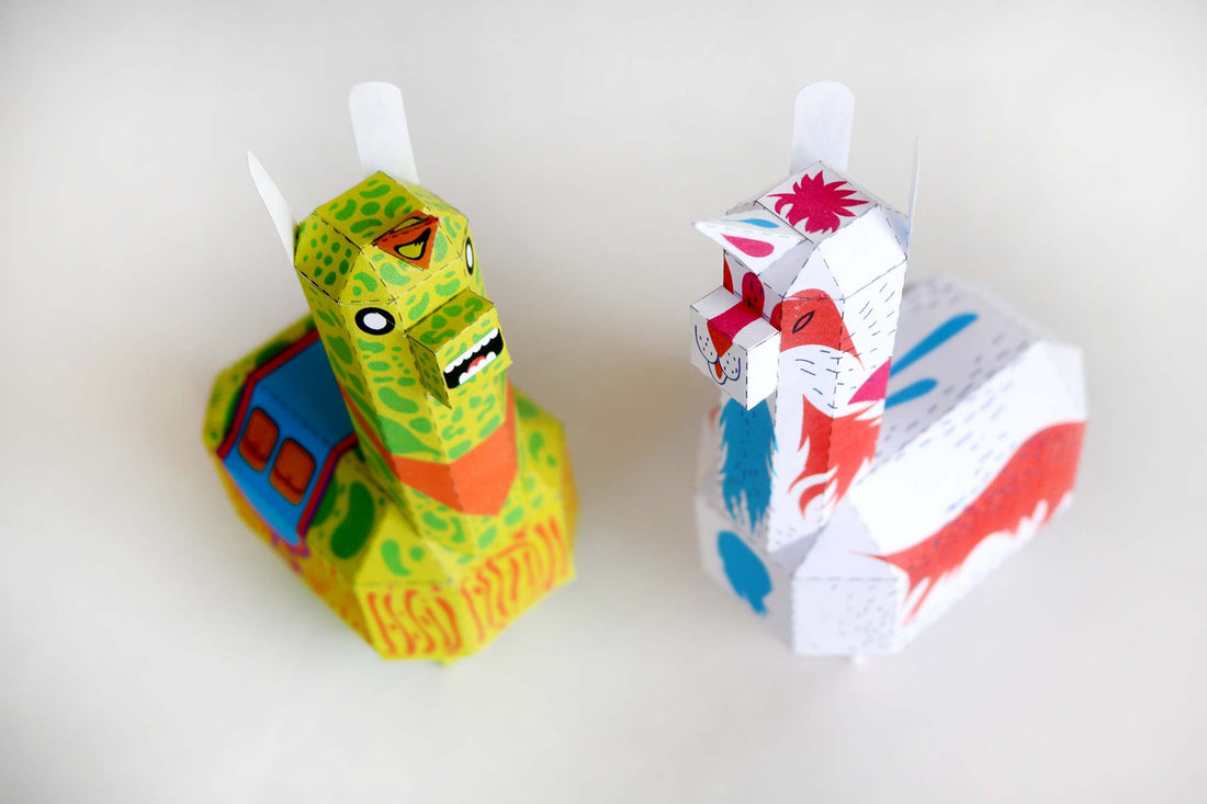 Los llamicornios de Kioshi Shimabuku por Proyecto Ensamble
