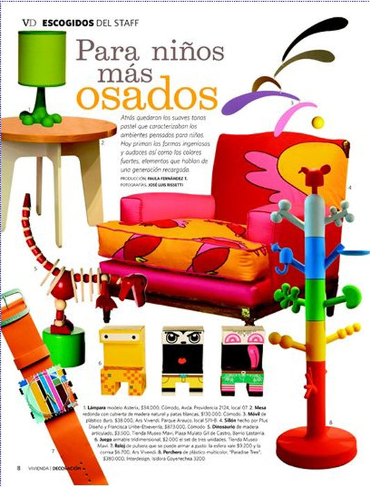 Proyecto Ensamble en Revista V/D del Mercurio