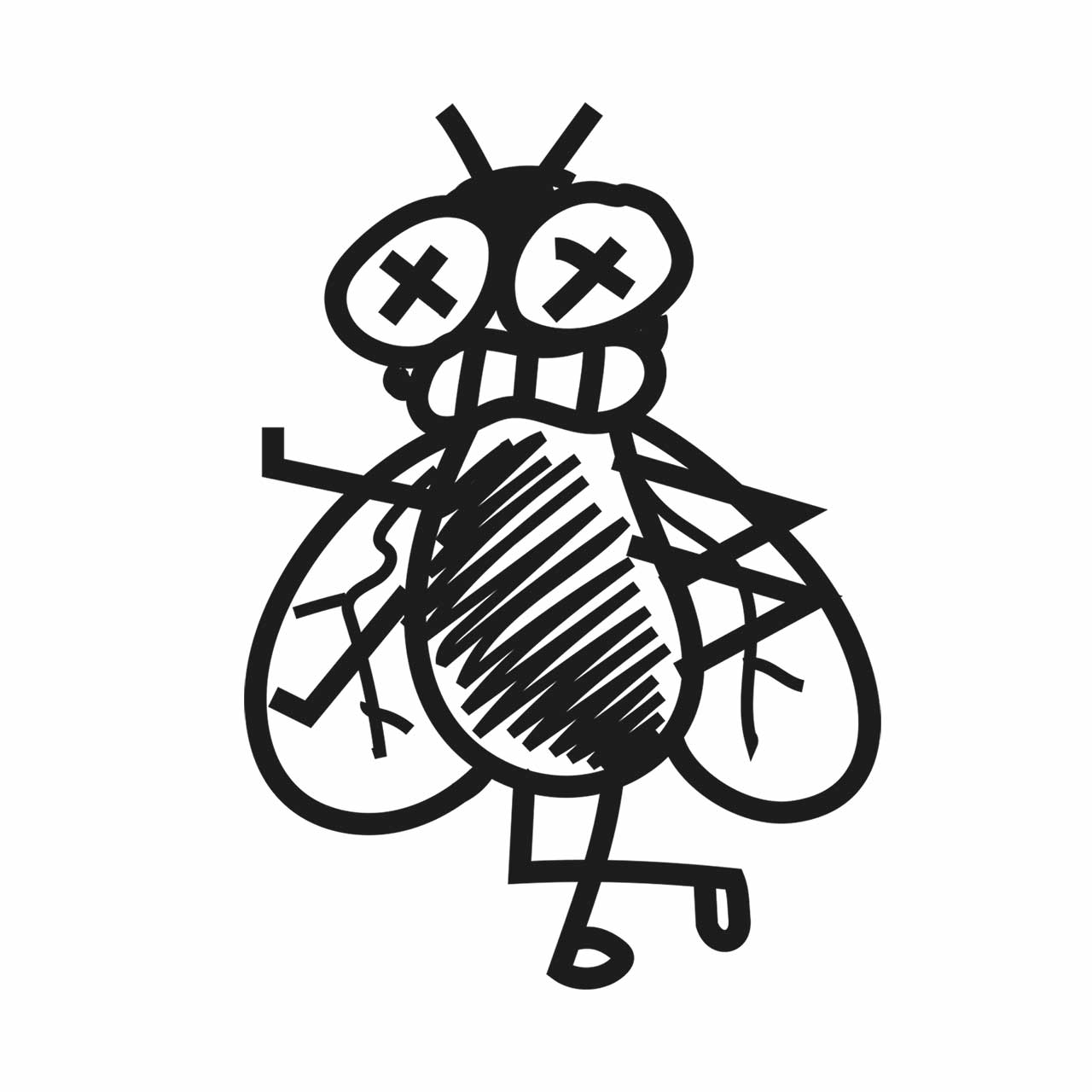 Decorative Vinyl The Fly