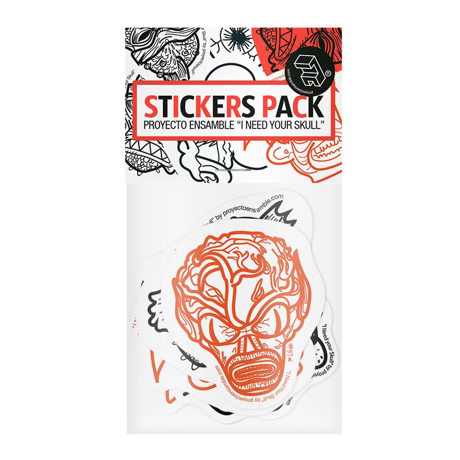 Monstruos del Cine Stickers Pack