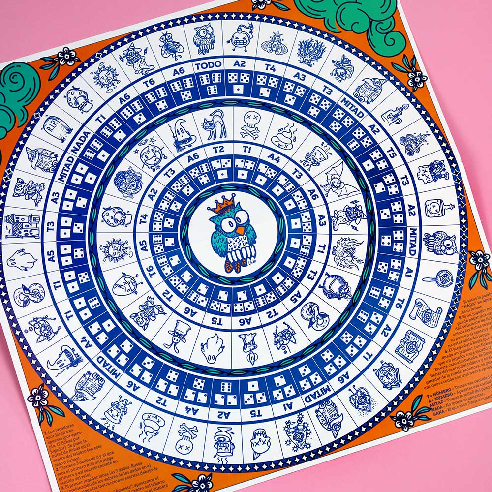 Juego de Mesa El Buho, Ruleta de Apuestas