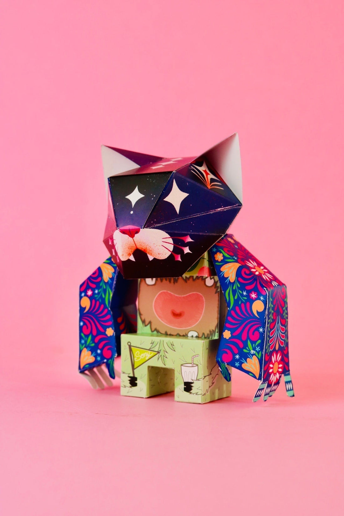 Le Robot: El nuevo juguete de papel para armar que mezcla nostalgia y creatividad