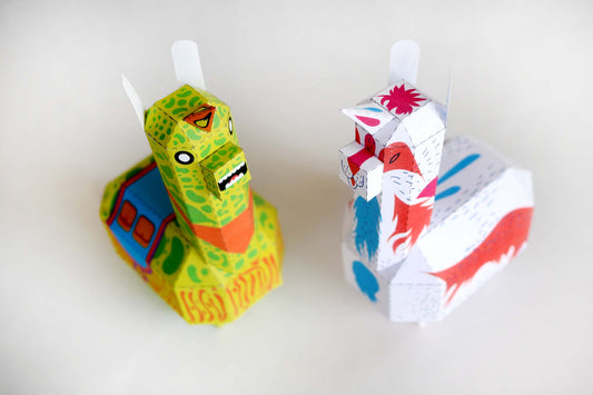 Los llamicornios de Kioshi Shimabuku por Proyecto Ensamble