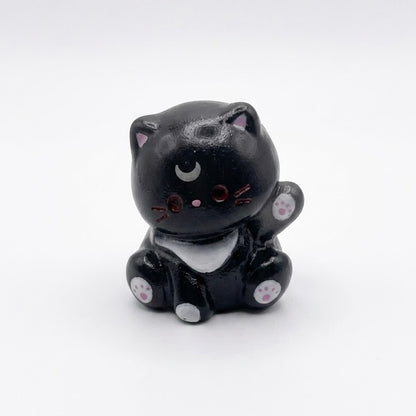 Mini Figuras de Resina Glow in the Dark | Colección Gatos 2 cm | Proyecto Ensamble