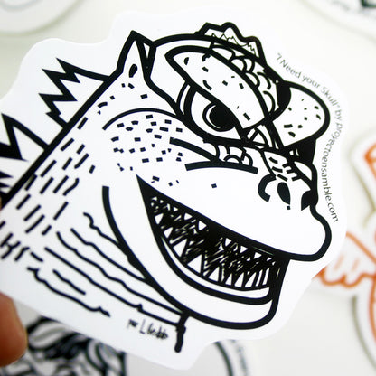 Movie Monsters Stickers Pack
