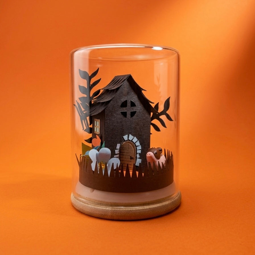 Diorama miniatura de papel Cottage de Cuento de Hadas por Proyecto Ensamble