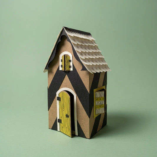 Escultura miniatura Casa Cuento de Hadas del Bosque Edición de Autor por Proyecto Ensamble