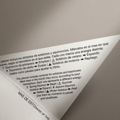 Planner reutilizable planificador de papel sistema de planificación expandible por Proyecto Ensamble 7