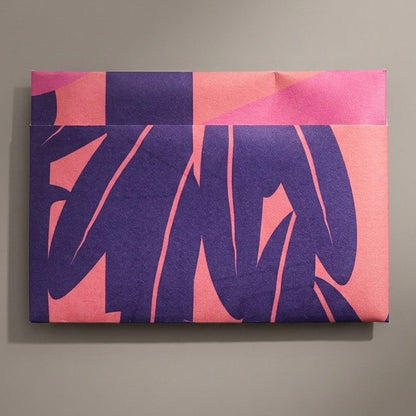 Tarjetero de papel termolaminado impermeable ilustración Geométrico Palmeras por Don Libedlulo para Proyecto Ensamble 2